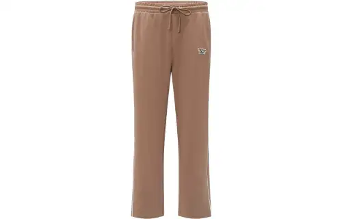 Reebok Casual Pants Unisex Russet Moderate Straight Fit Pants