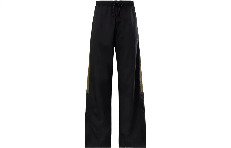Reebok Color-Block Drawstring Straight Leg Pants