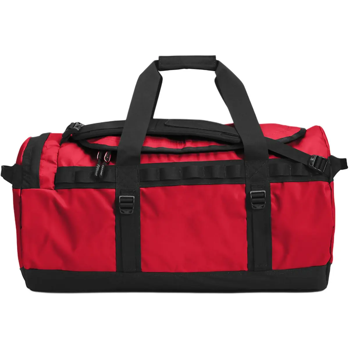 THE NORTH FACE 71L Outdoor Bags Recycled Polyester Red & Black Unisex