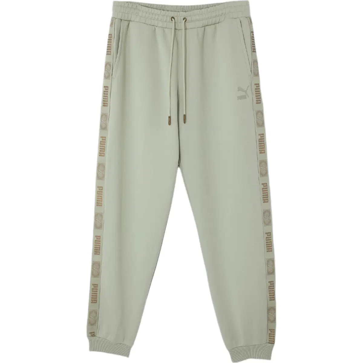 PUMA CLASSICS M For MELODY SWEATPANTS DK Knitted Sweatpants Unisex Moss Green