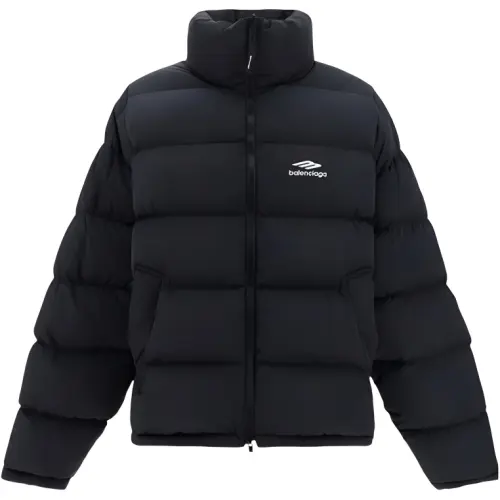 Balenciaga FW23 Puffer Jacket Regular Fit Men's Black