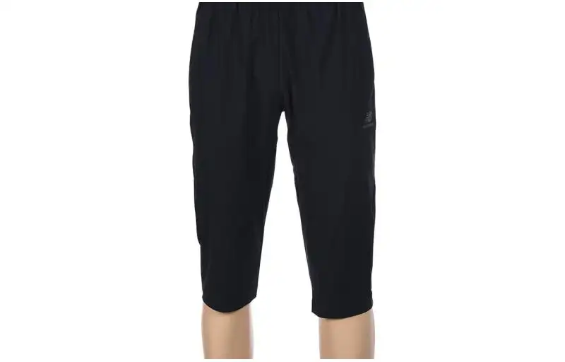 New Balance Casual Pants Men's Black Moderate Cuffed Pants