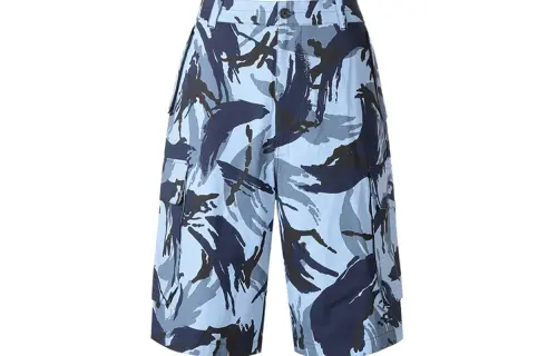 KENZO Tropic Camo Print Cargo Shorts