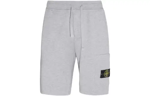 STONE ISLAND Compass badge Cotton Bermuda Shorts