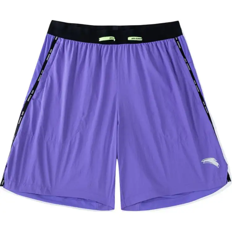 Anta Running Collection Casual Shorts Men's Mysterious Purple