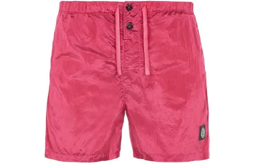STONE ISLAND Casual Shorts Men's Pink Moderate