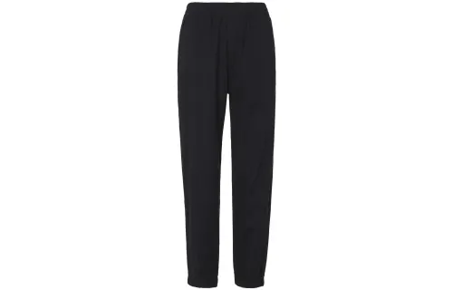UNIQLO Solid Color Thickened Flannel Elastic Waistband Elastic Cuff Fleece Lined Casual Pants Men's Black