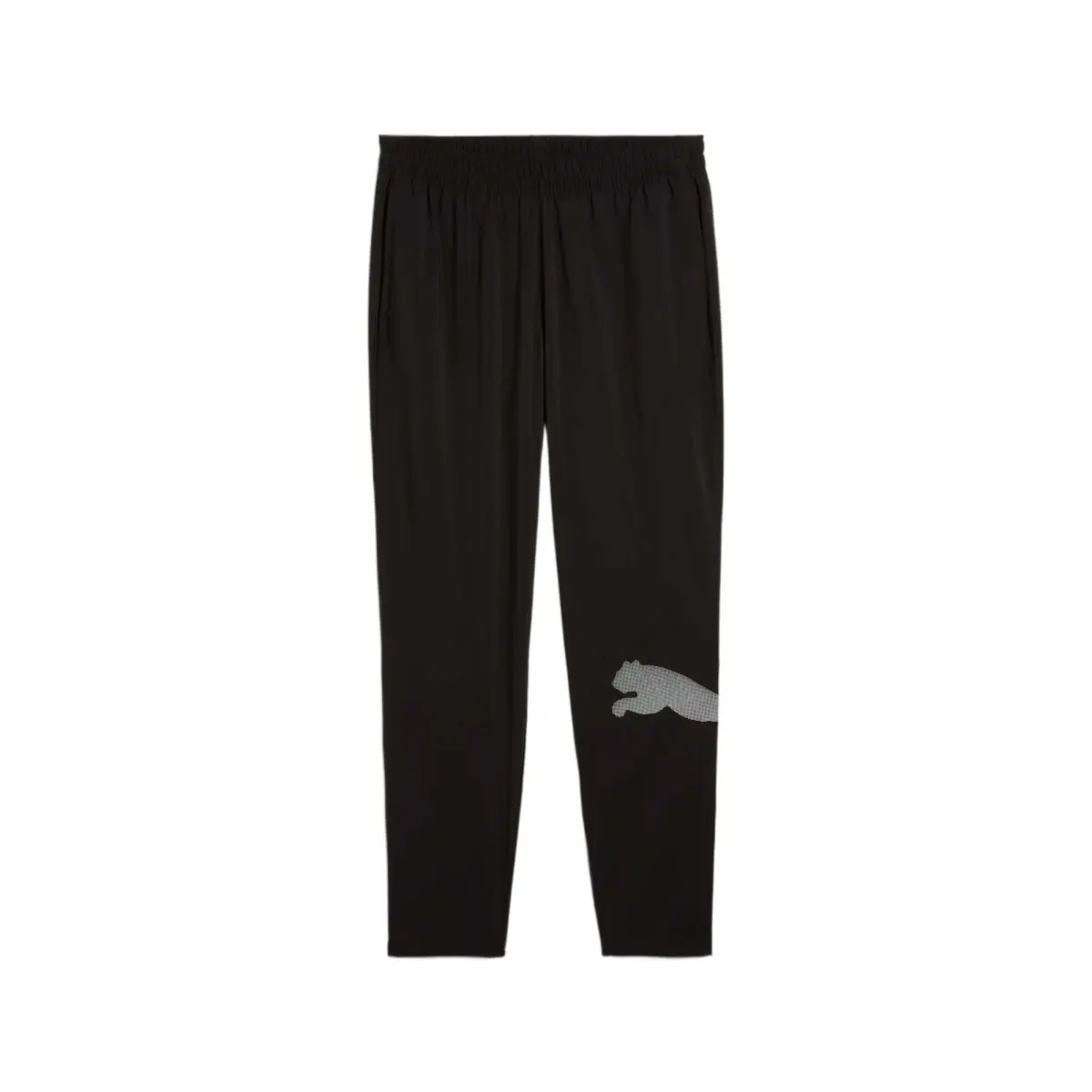 PUMA Casual Pants Men's Black Moderate Straight Fit Pants