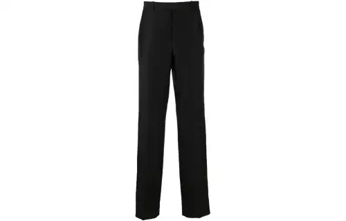OFF WHITE Straight leg Wool blend Tailored Trousers