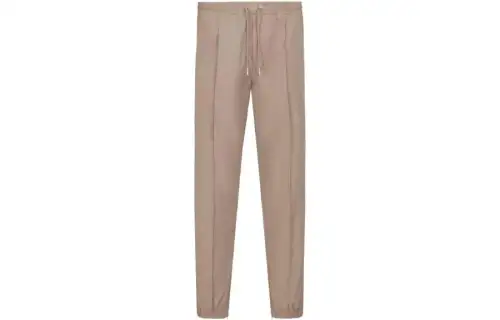 DIOR Casual Pants Men's Beige Moderate Straight Fit Pants