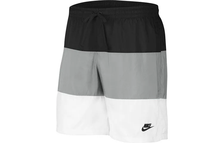Nike Casual Shorts Men's Black White Gray