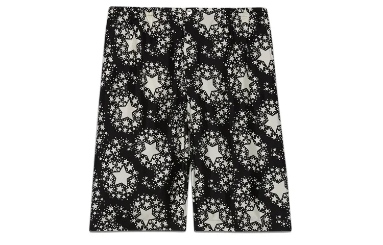 GUCCI Casual Shorts Men's Black Moderate