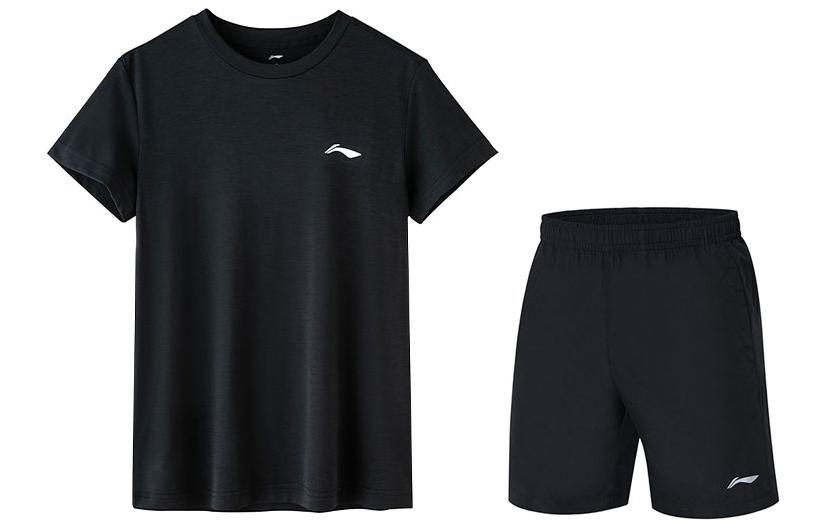Li Ning Sports Life Collection Casual Sportswear Men’s Black