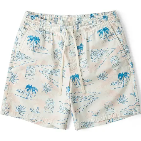 Vans Casual Shorts Men's Ecru Moderate