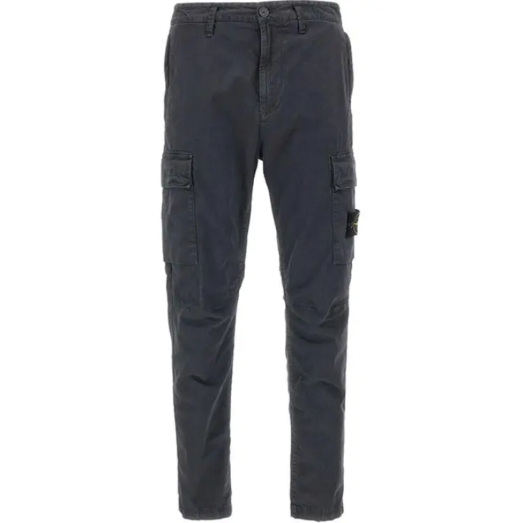 STONE ISLAND Casual Pants Men's Charcoal Gray