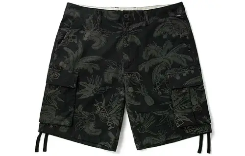 Vans DUFFLE CARGO Shorts Men's Black Moderate