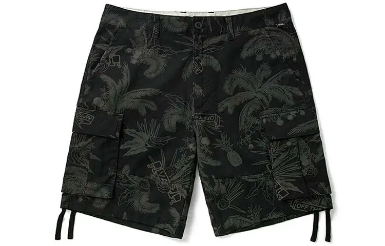 Vans DUFFLE CARGO Shorts Men's Black Moderate