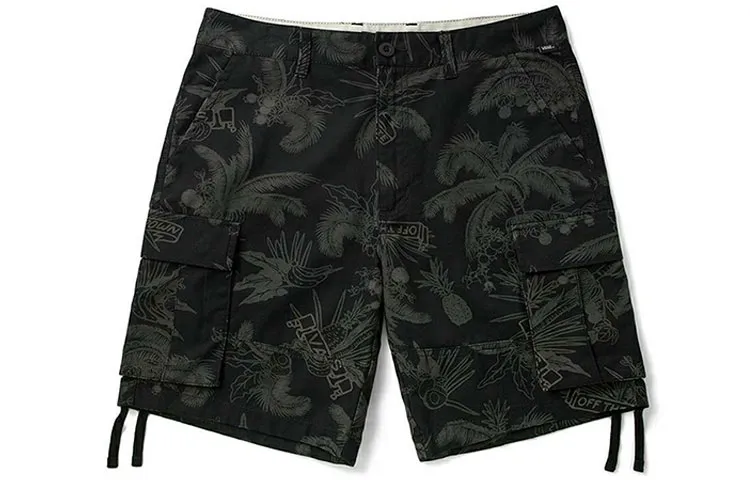 Vans DUFFLE CARGO Shorts Men's Black Moderate