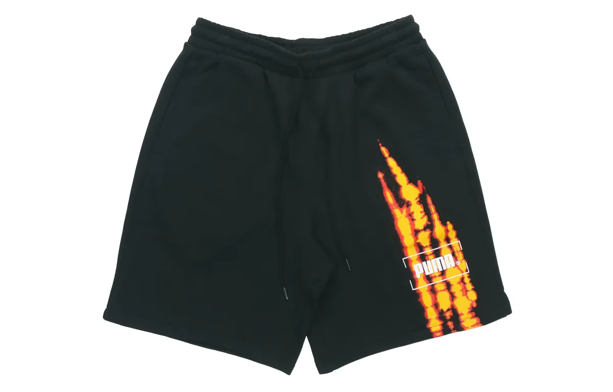 PUMA Casual Shorts Men's Moderate Straight Fit Pants