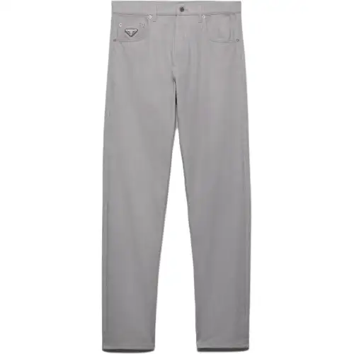 PRADA Jeans Men's Gray Moderate Other