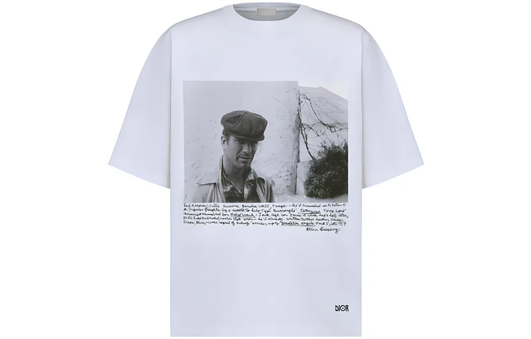 DIOR Dior Quarterly New Products SS22 T-Shirt Men's White