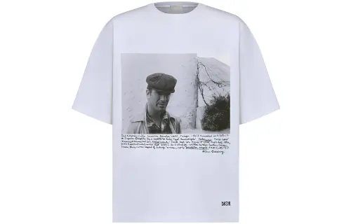 DIOR Dior Quarterly New Products SS22 T-Shirt Men's White