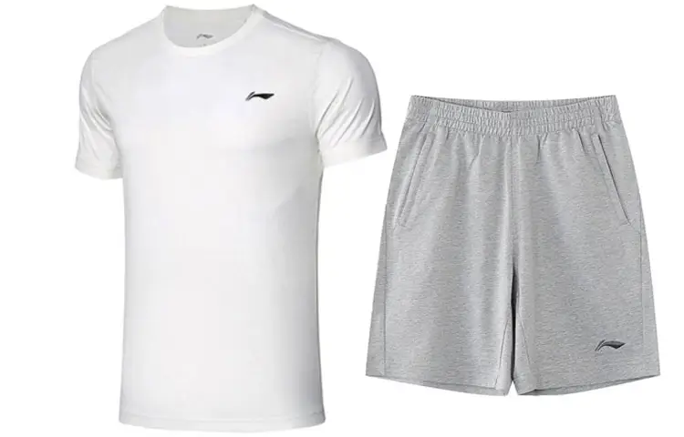 Li Ning Casual Sportswear Men's Crew Neck Moderate