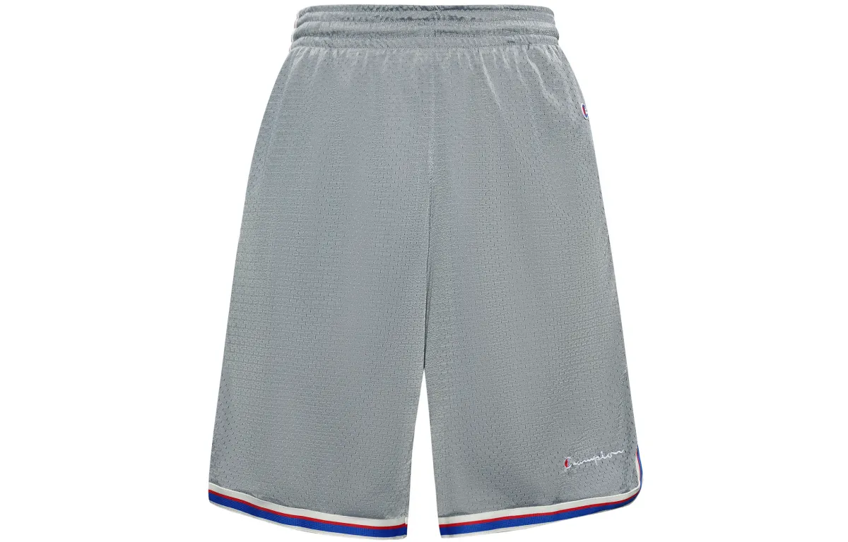 Champion Loose Fit Shorts US Version Unisex Light Gray