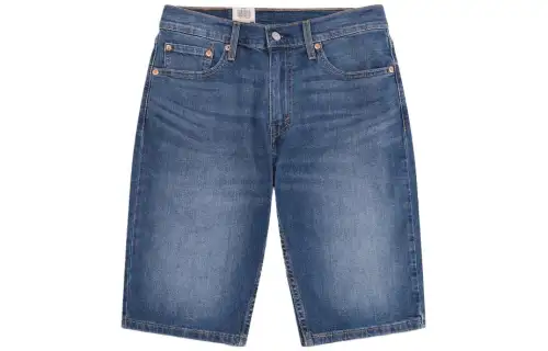 Levis Denim Shorts Men's Blue Thin