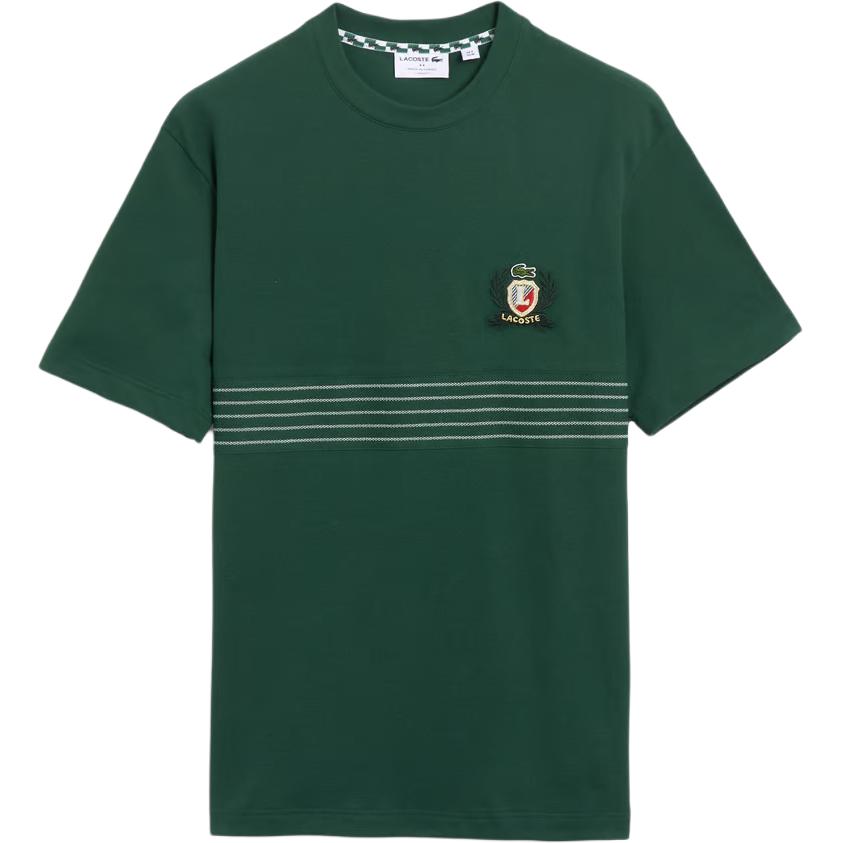 Мужская футболка LACOSTE (зеленая)