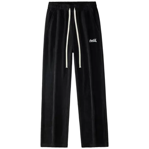 Coca Cola Casual Pants Unisex Moderate Straight Fit Pants