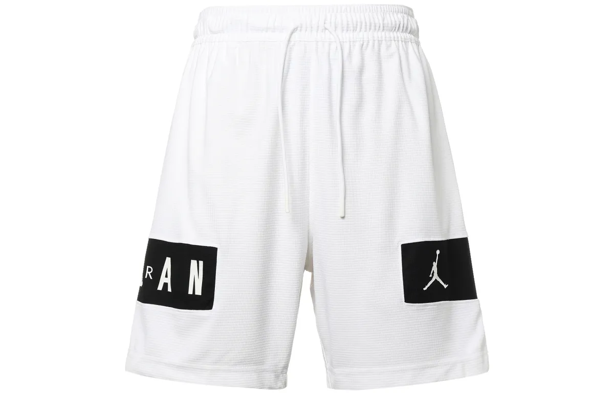 Jordan Dri-fit Quick Dry Knit Casual Shorts White