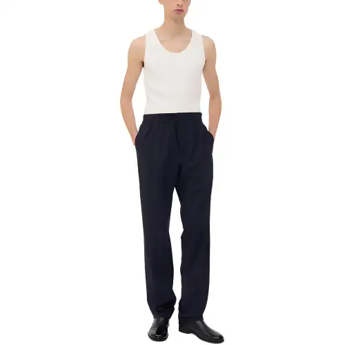 Bottega Veneta Fine Straight Leg Trousers