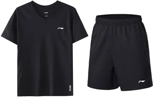 Li Ning Casual Sportswear Men's Crew Neck Moderate