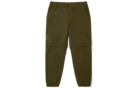 Timberland Casual Pants Men's Dark Olive Green Thin Cuffed Pants