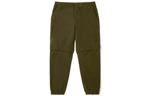 Timberland Casual Pants Men's Dark Olive Green Moderate Cuffed Pants