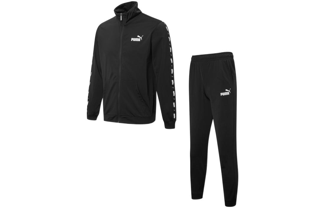 PUMA TAPE Poly Casual Sportswear Men’s Stand Collar Moderate