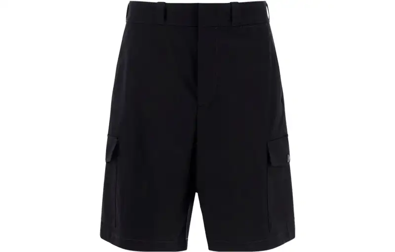 PRADA Cargo Shorts Men's Black Moderate