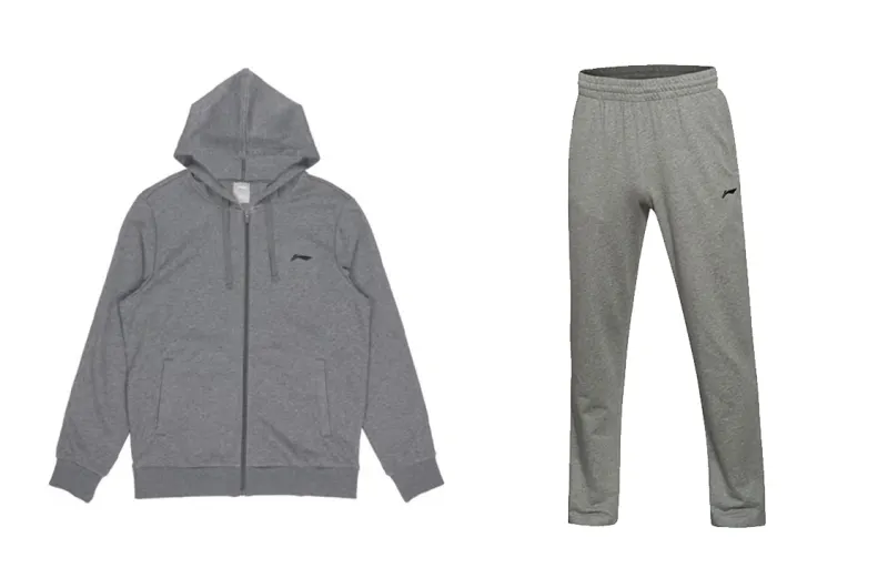 Li Ning Casual Sportswear Men's Gray+Gray
