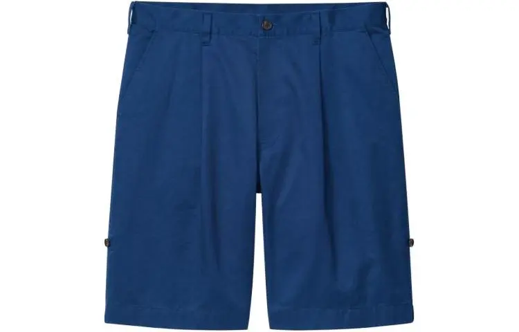 UNIQLO X JW Anderson Uniqlo Jw Anderson Co Branded Series Casual Shorts Men's Sea Blue Moderate