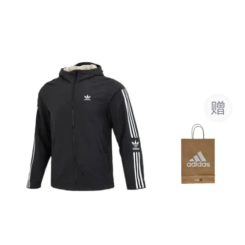 Adidas Originals Trefoil Collection Jackets & Coats Men's Black