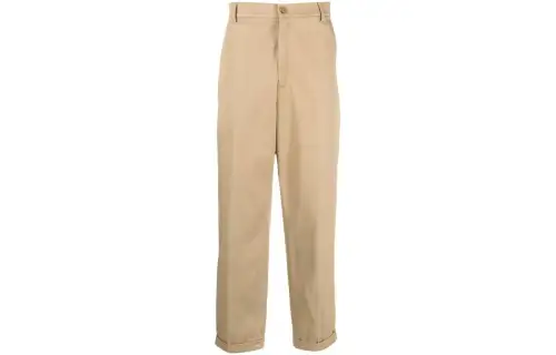 KENZO Logo Patch Straight Leg Trousers