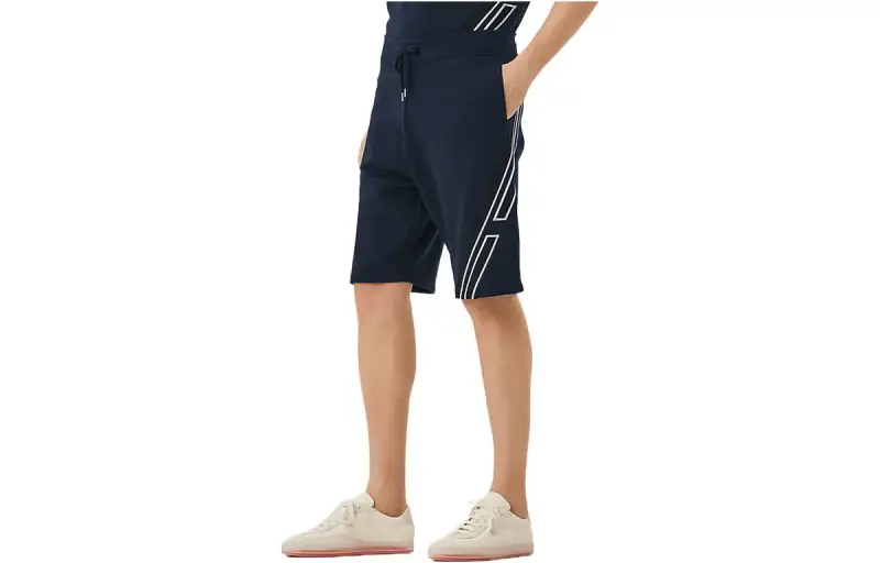 HERMES Casual Shorts Men's Ink Blue Moderate