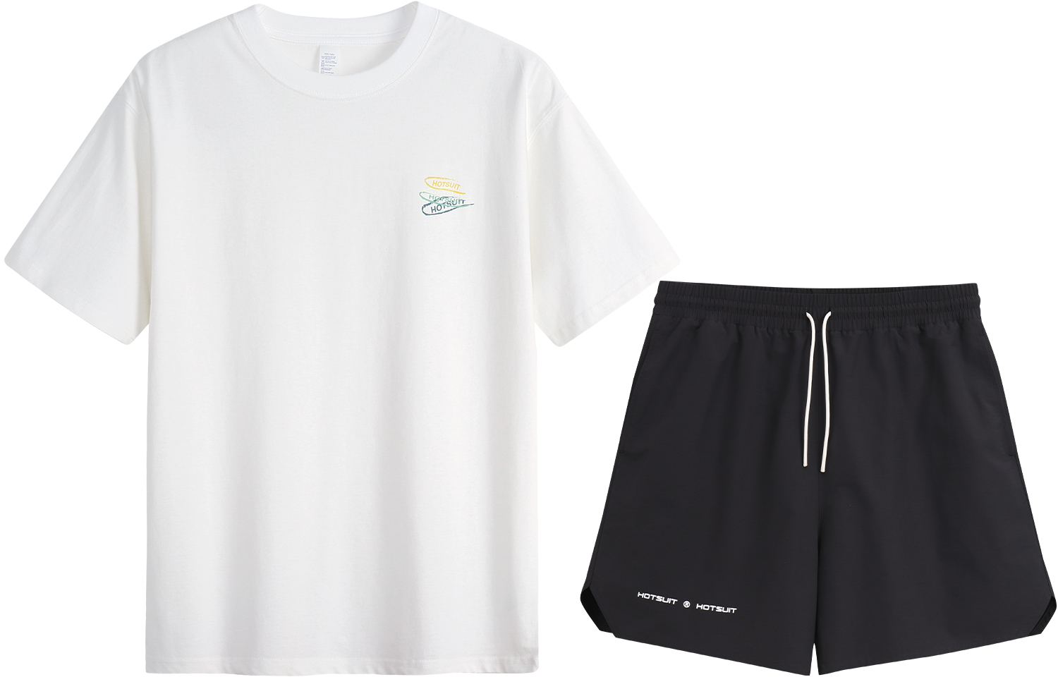 HOTSUIT Casual Sportswear Unisex Crew Neck Moderate