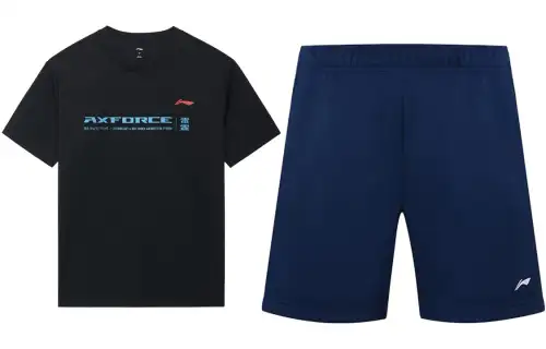 Li Ning Casual Sportswear Men's Black/Blue