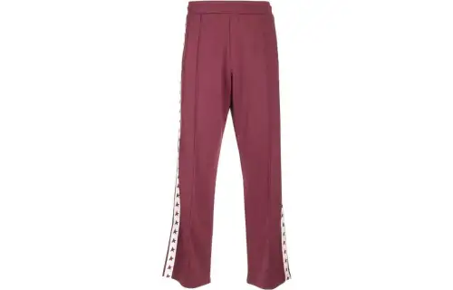 logo-print cotton track pants