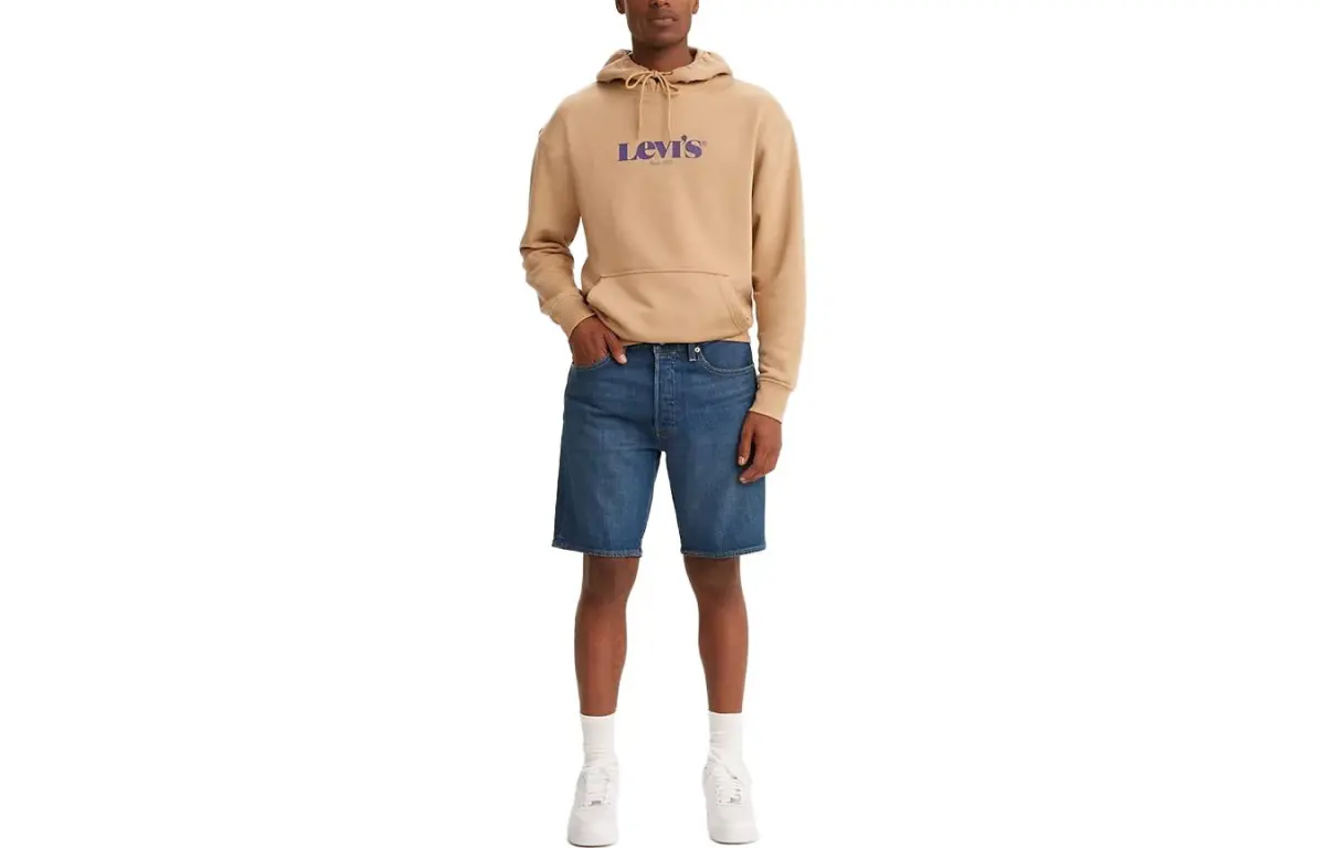 Levi's Denim Shorts Men's Blue Moderate