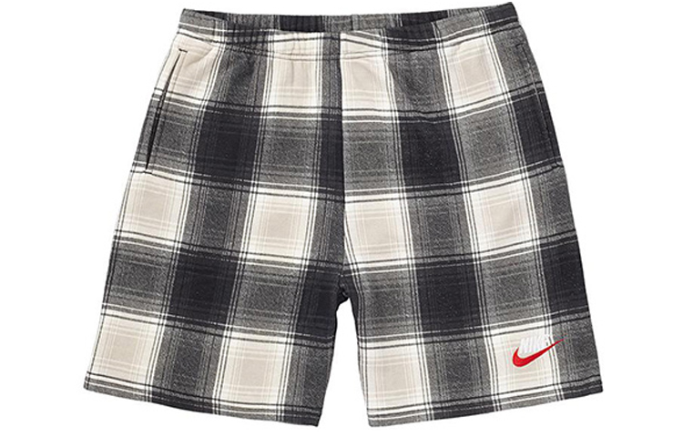 Supreme Nike Plaid Sweatshort