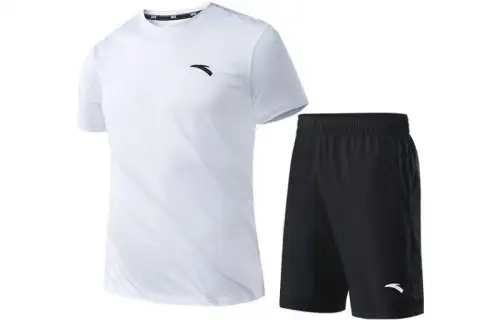 Anta Running Collection Casual Sportswear Men's White+Black