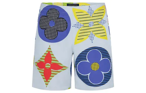 LOUIS VUITTON Casual Shorts Men's Light Blue